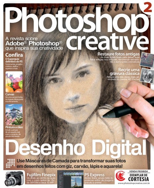 Meu projeto do curso: Retrato digital no Photoshop com um toque de