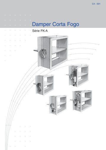 Damper Corta Fogo FK-A - powerfield.com.br