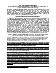 Escritura pública de confissão de dívida Escritura pública de confissão de dívida