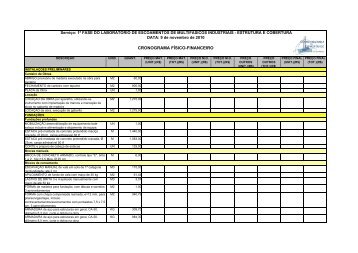 Planilha Orçamentária do Licitante - fipai