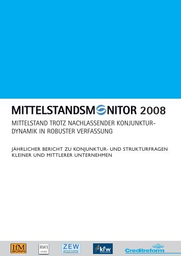 MittelstandsMonitor 2008 - Creditreform