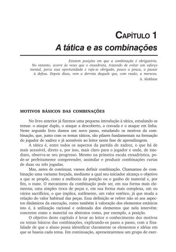 A tática e as combinações - Extra.com.br