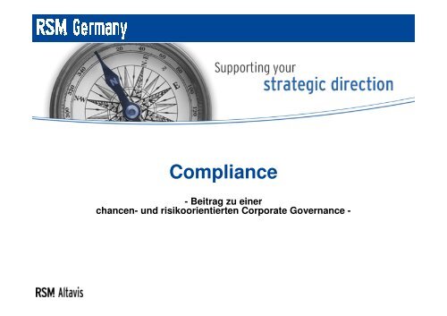 PowerPoint – Vortrag Compliance Bungartz 01 Juli ... - Creditreform