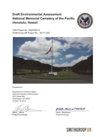 Draft Environmental Assessment National Memorial Cemetery of the ...