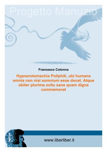 Hypnerotomachia Poliphili - Centro Studi Mario Pannunzio