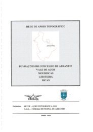 Rede de apoio Topográfico - Vale Açor, Mouriscas, Giesteira