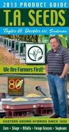Download our 2013 Product Guide - TA Seeds