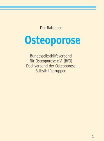 Osteoporose - bei Crossmed