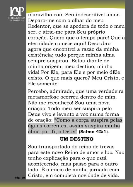 Uma Corrida Rumo ao Alvo - IB Pampulha
