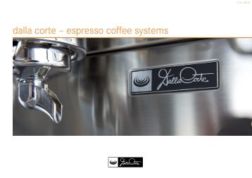 dalla corte – espresso coffee systems
