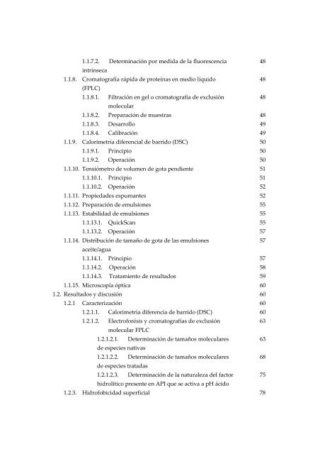 propiedades estructurales y funcionales de preparados proteicos de ...