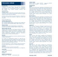 Fresubin creme product data card - Fresenius Kabi UK