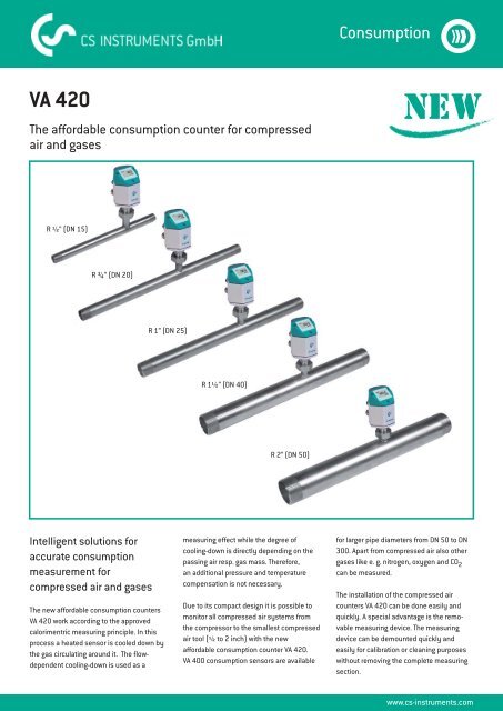 VA 420 - CS Instruments