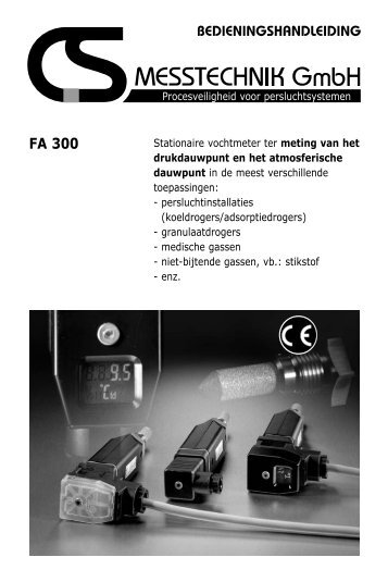 FA 300 - CS Instruments