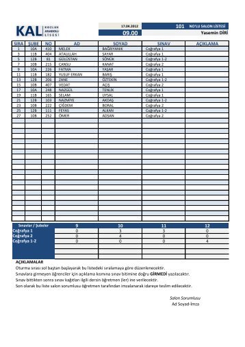 09.00 - kozluk anadolu lisesi