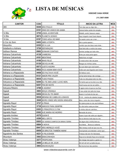 SPC Só Pra Contrariar Meu jeito de ser Karaoke