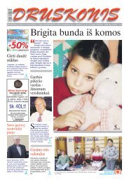 Brigita bunda iš komos - Druskonis