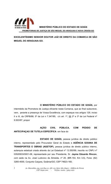 ACP- recuperação de rodovias - Agetop - 21/02/2011 - Ministério ...