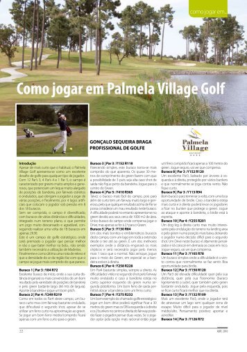 Como jogar em Palmela Village Golf