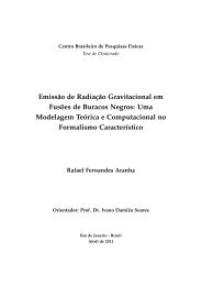 Emissão de Radiação Gravitacional em Fusões de Buracos Negros ...