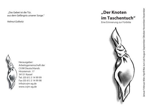 Knoten im Taschentuch - CVJM-AG