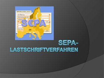 SEPA-Lastschriftverfahren - CVJM-AG