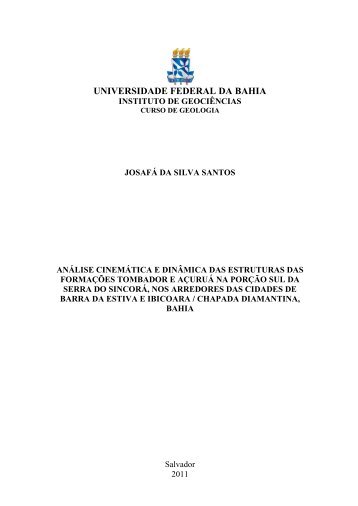 UNIVERSIDADE SALVADOR - TWiki - Universidade Federal da Bahia