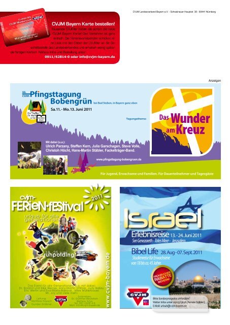 Magazin zum Download - CVJM-Landesverband Bayern