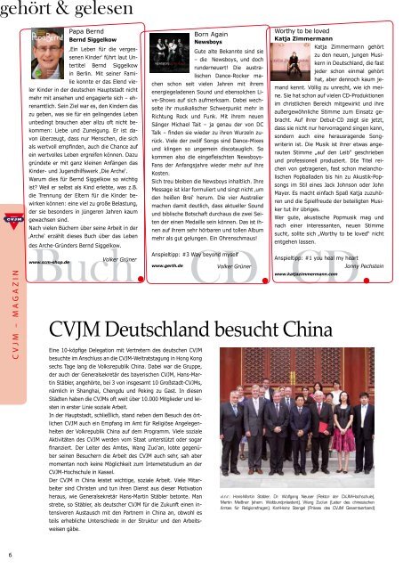 Magazin zum Download - CVJM-Landesverband Bayern