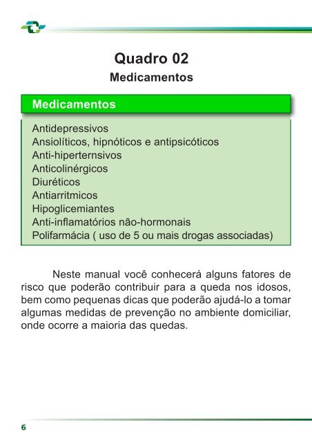 Manual de prevenção de quedas da pessoa idosa