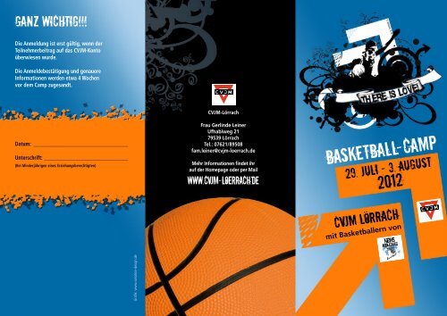 Basketball-Camp - Cvjm-loerrach.de