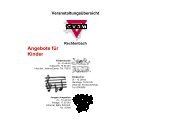 aktuelle Übersicht - CVJM Rechtenbach