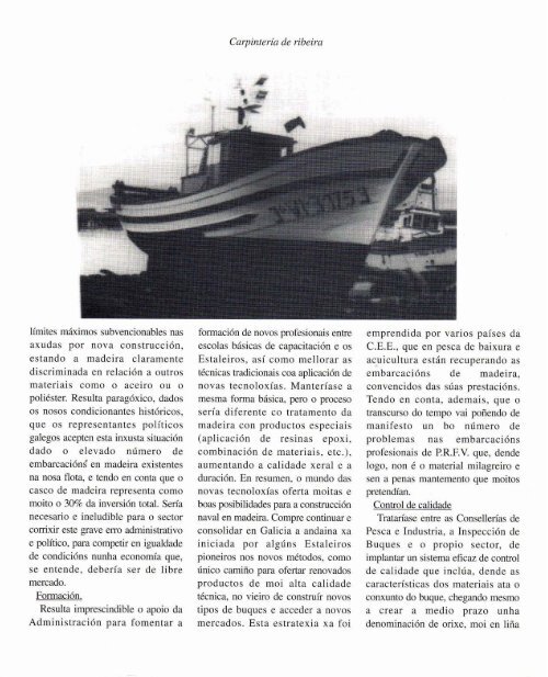 Revista - Federación Galega pola Cultura Marítima e Fluvial . FGCMF