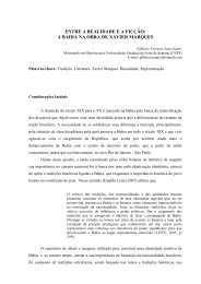 entre a realidade ea ficção: a bahia na obra de xavier marques