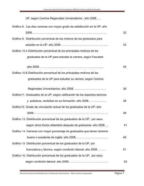 Inserción Laboral de los Graduados de la Universidad de Panamá ...