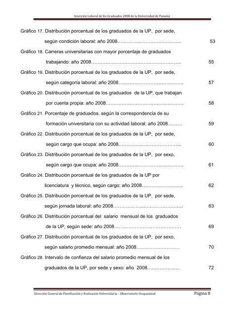 Inserción Laboral de los Graduados de la Universidad de Panamá ...