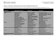 Brilliance in USA awards - Cambridge International Examinations