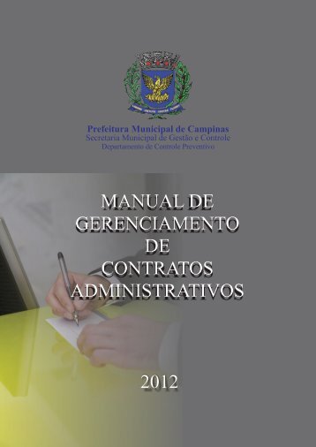 manual de gerenciamento de contratos administrativos 2012