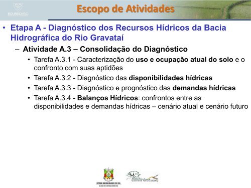 Processo de Planejamento na Bacia do Rio Gravataí - PLANO DE ...