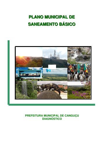 PLANO MUNICIPAL DE SANEAMENTO BÁSICO - Portal Público