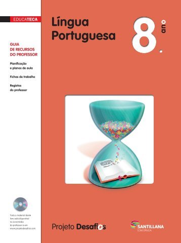 Educateca de Língua Portuguesa 8 - Santillana - Projeto Desafios