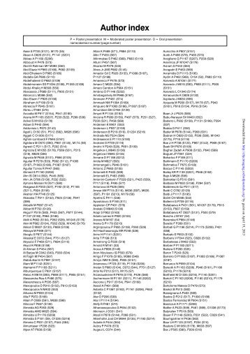 Author index - EHJ Cardiovascular Imaging