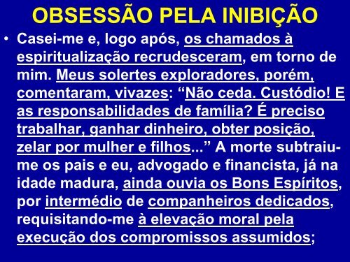 Seminário Obsessão Silenciosa - Espiritizar