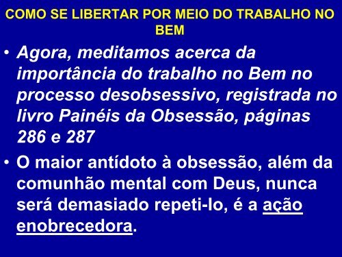 Seminário Obsessão Silenciosa - Espiritizar