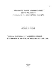 formação continuada de professores e ensino-aprendizagem de ...