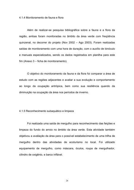 Estudo de caso em gestão ambiental: a área verde do Arroio Bolaxa ...