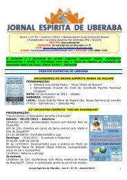 Janeiro de 2013 - Jornal Espírita de Uberaba