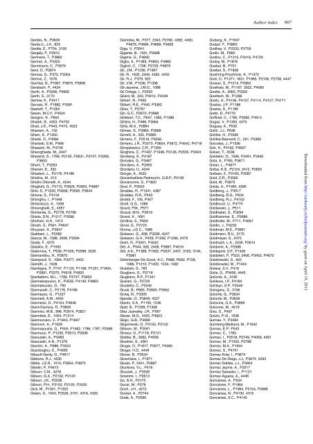 Author Index - European Heart Journal