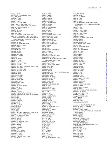 Author Index - European Heart Journal