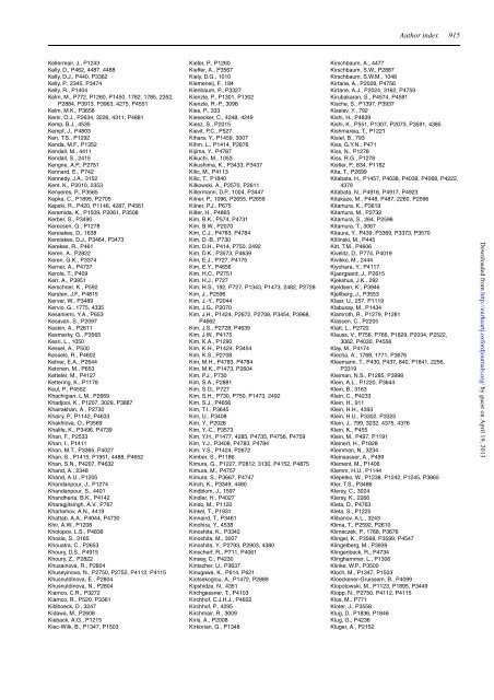 Author Index - European Heart Journal